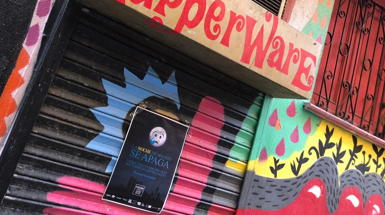 El bar de copas TupperWare, en Malasaña, permanece cerrado este fin de semana por la protesta