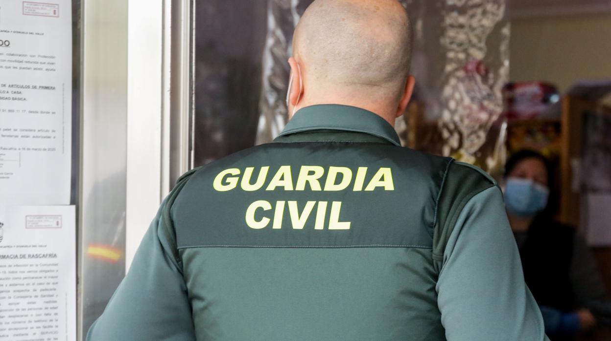 Imagen de archivo de un agente de la Guardia Civil