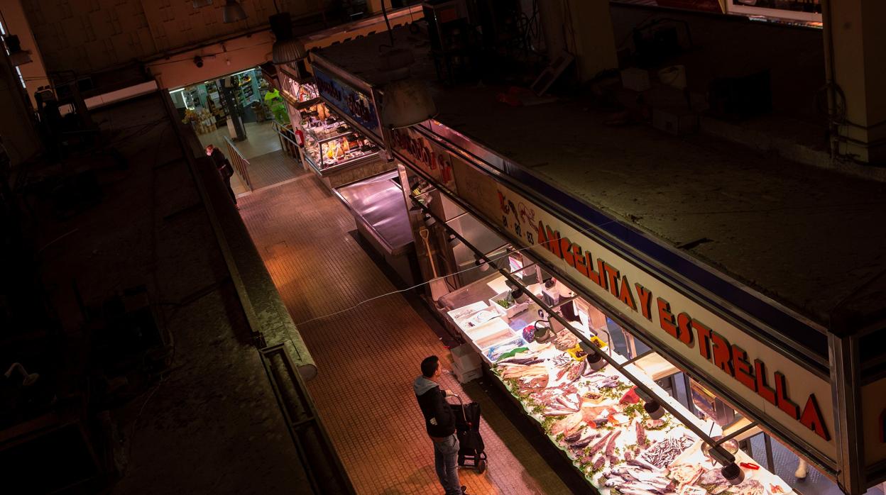 Vista del Mercado de Montserrat, en el distrito de Nou Barris