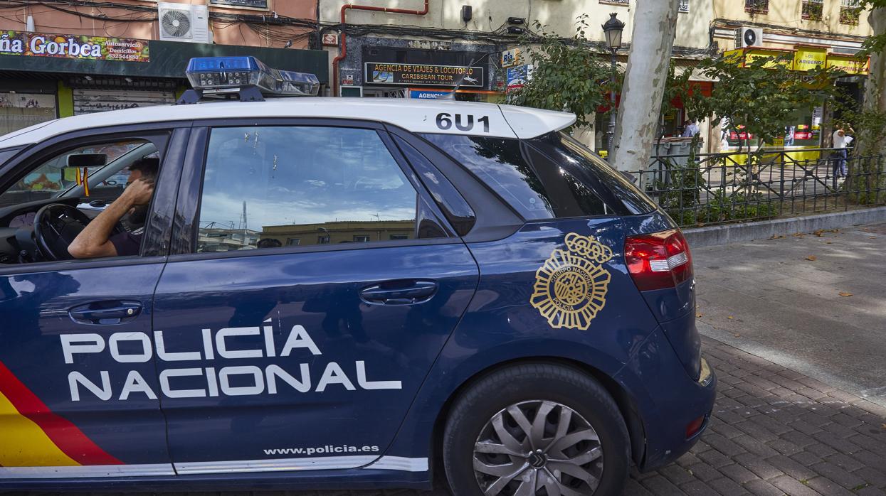 Un coche de la Policía Nacional