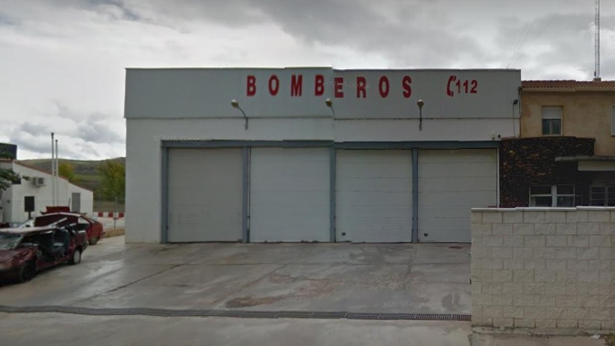 Imagen exterior del parque de bomberos de Molina de Aragón