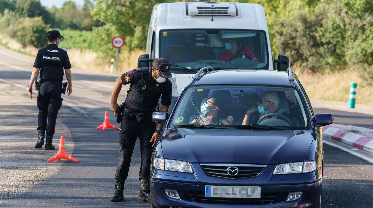 Aranda de Duero (Burgos) está aislada por la alta incidencia del Covid-19 desde el pasado 7 de agosto