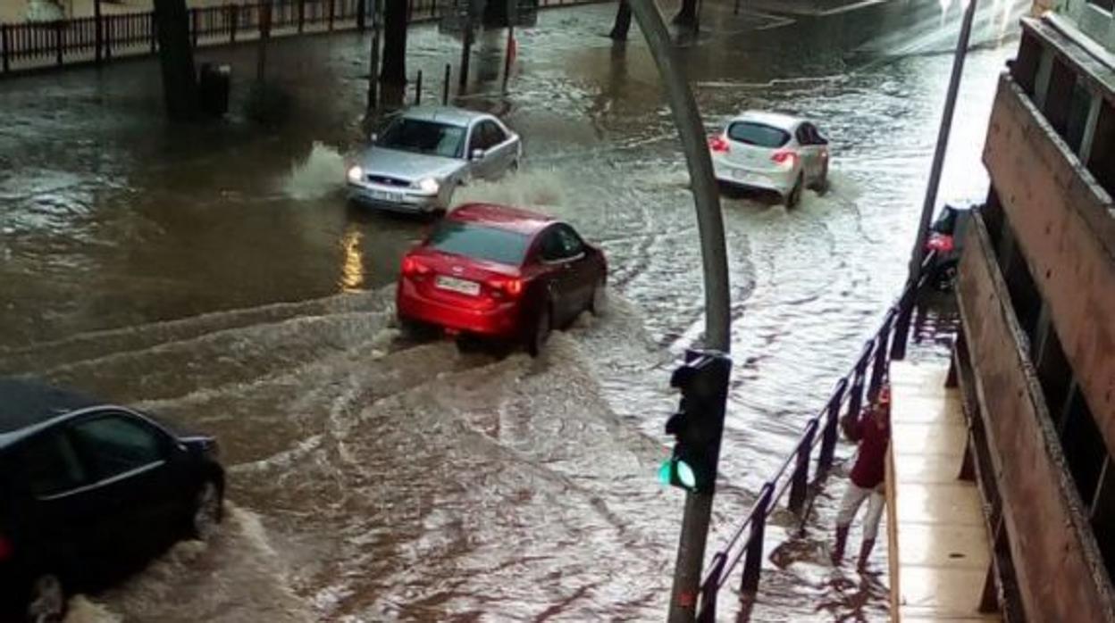 La tormenta en Ciudad Real ha causado inundaciones e importantes pérdidas en la ciudad