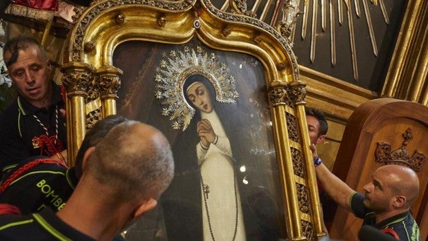 La festividad de la Virgen de la Paloma, con aforo limitado y sin la gran procesión