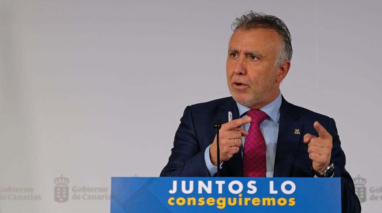 Ángel Víctor Torres, presidente del Gobierno de Canarias