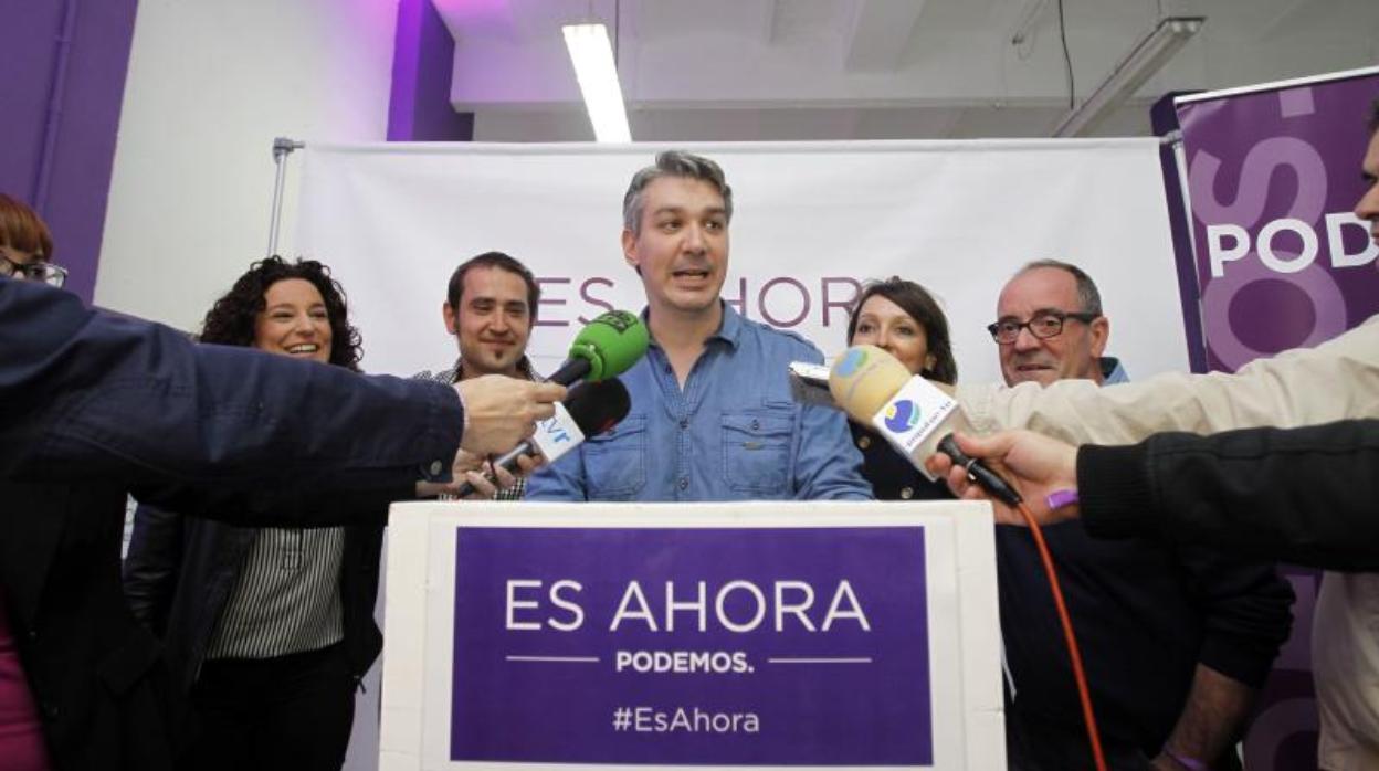Germán Cantabrana, en rueda de prensa