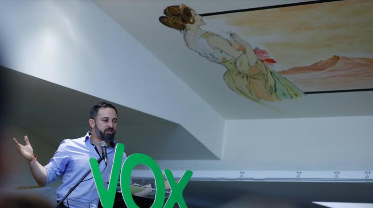 El líder de Vox, Santiago Abascal, en una imagen de archivo