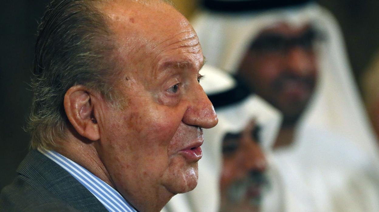 Don Juan Carlos en Arabia Saudí en 2014 en una imagen de archivo