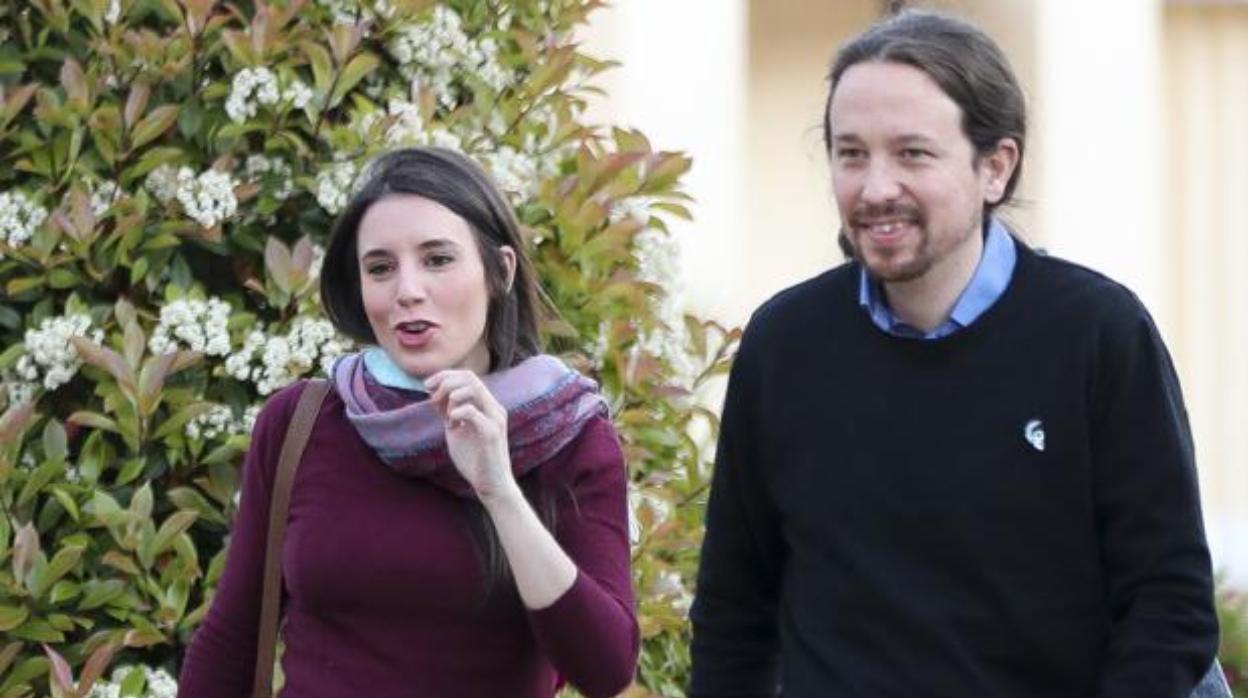 Irene Montero y Pablo Iglesias