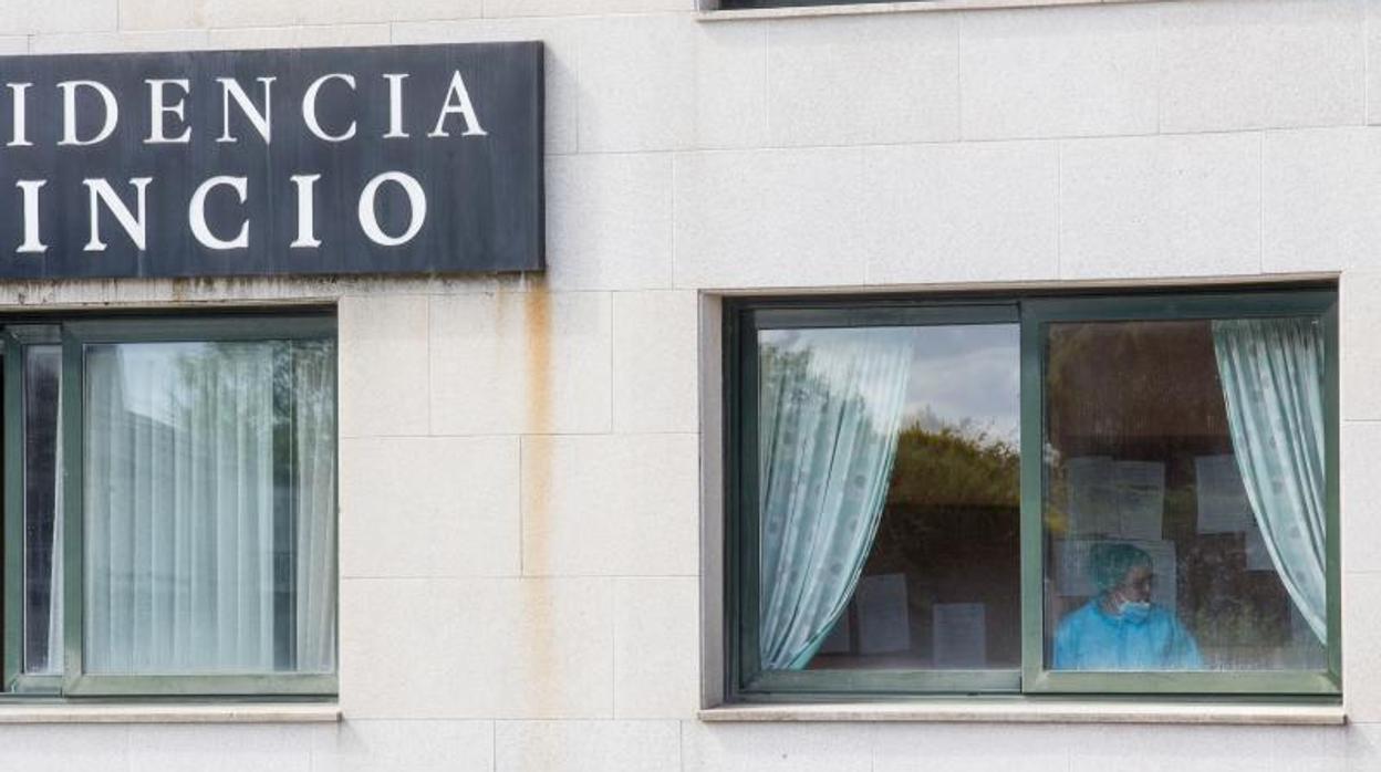 Vista de la residencia de O Incio, en la provincia de Lugo