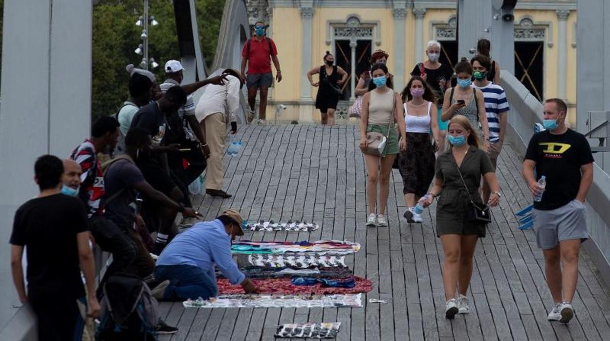 Turistas, recientemente en Barcelona