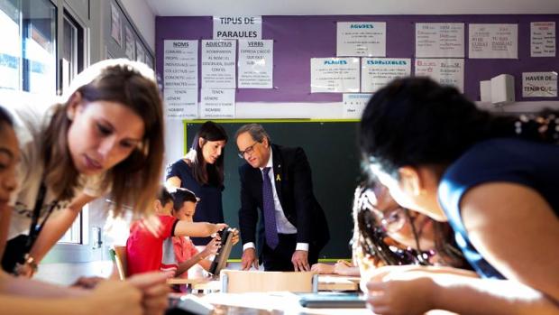 Los colegios catalanes tomarán la temperatura cada día a sus alumnos