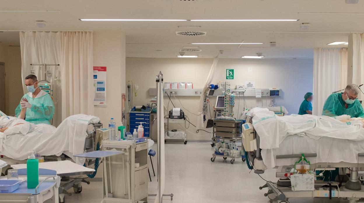 Los hospitalizados en cama convencional en Castilla-La Mancha son 180