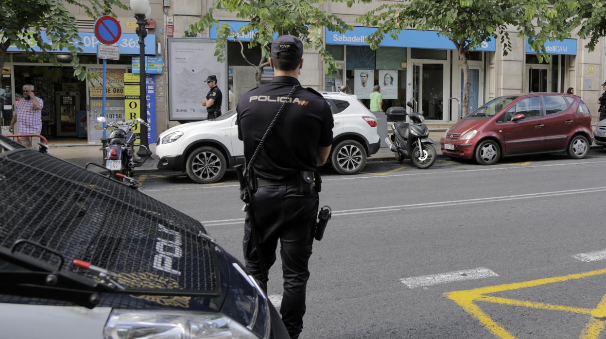 Imagen de archivo de un agente de Policía