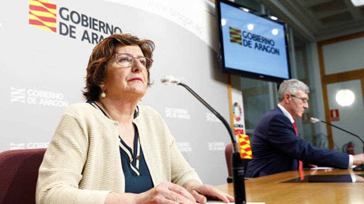 María Victoria Broto, consejera de Ciudadanía y Derechos Sociales del Gobierno aragonés