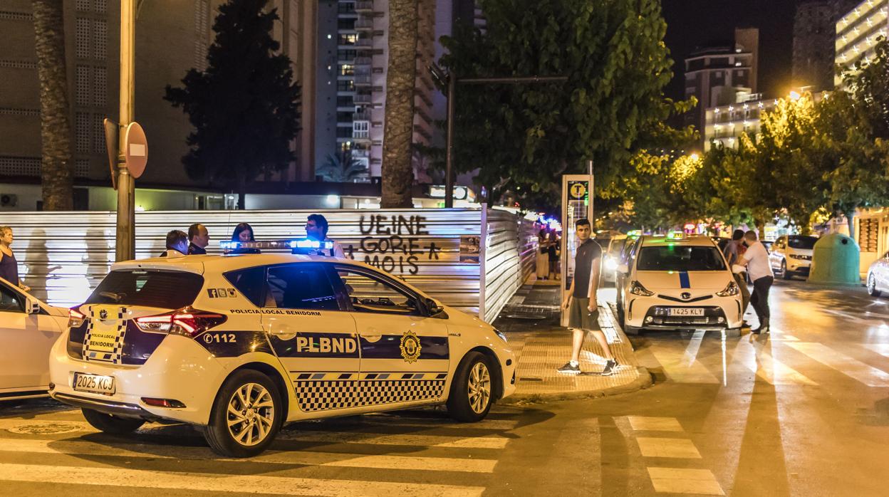 Efectivos de la Policía Local, en una imagen de archivo