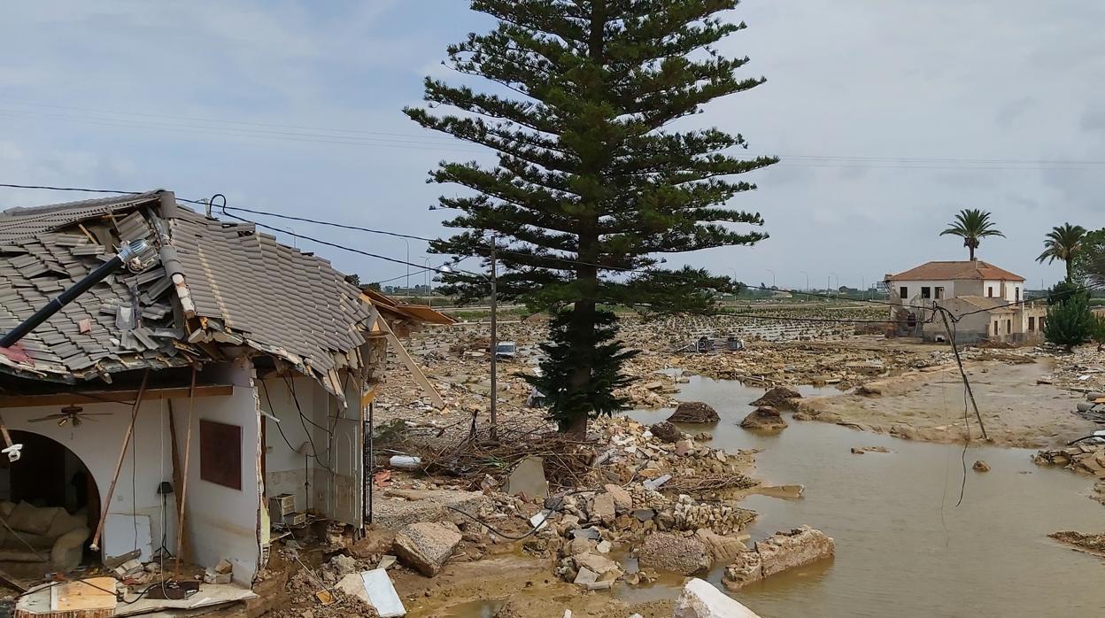 Imagen de las consecuencias de la DANA de 2019 en la Vega Baja