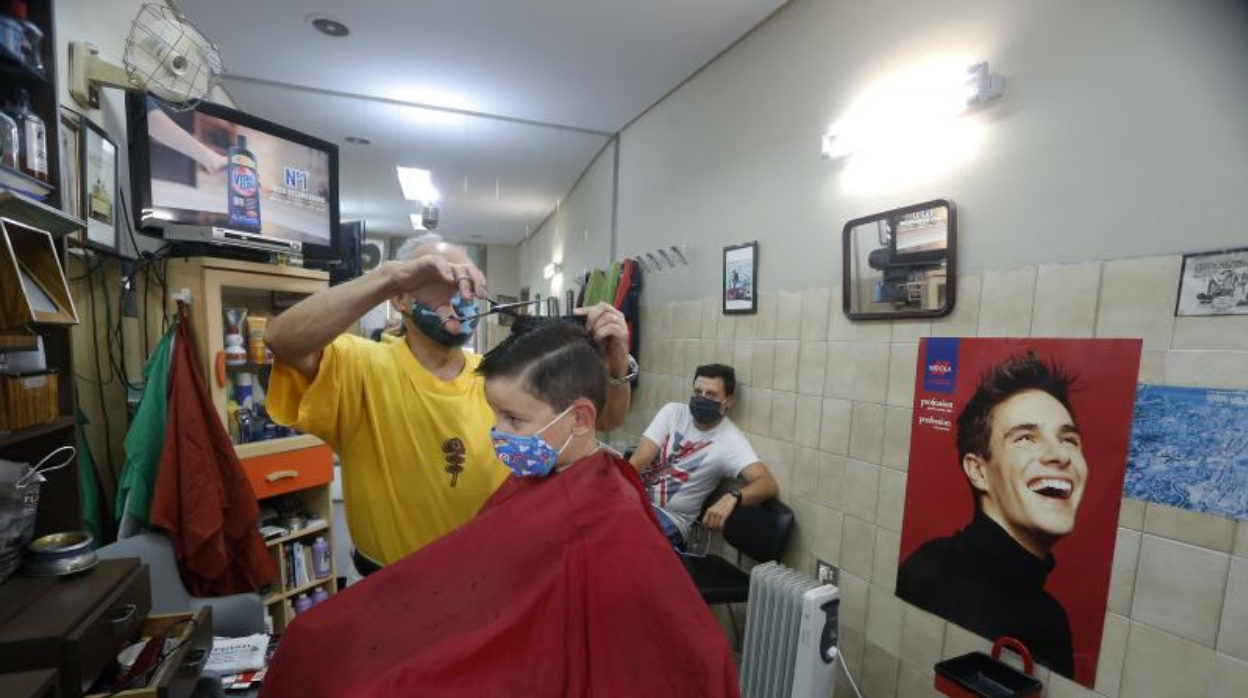 Un corte de pelo en Orense