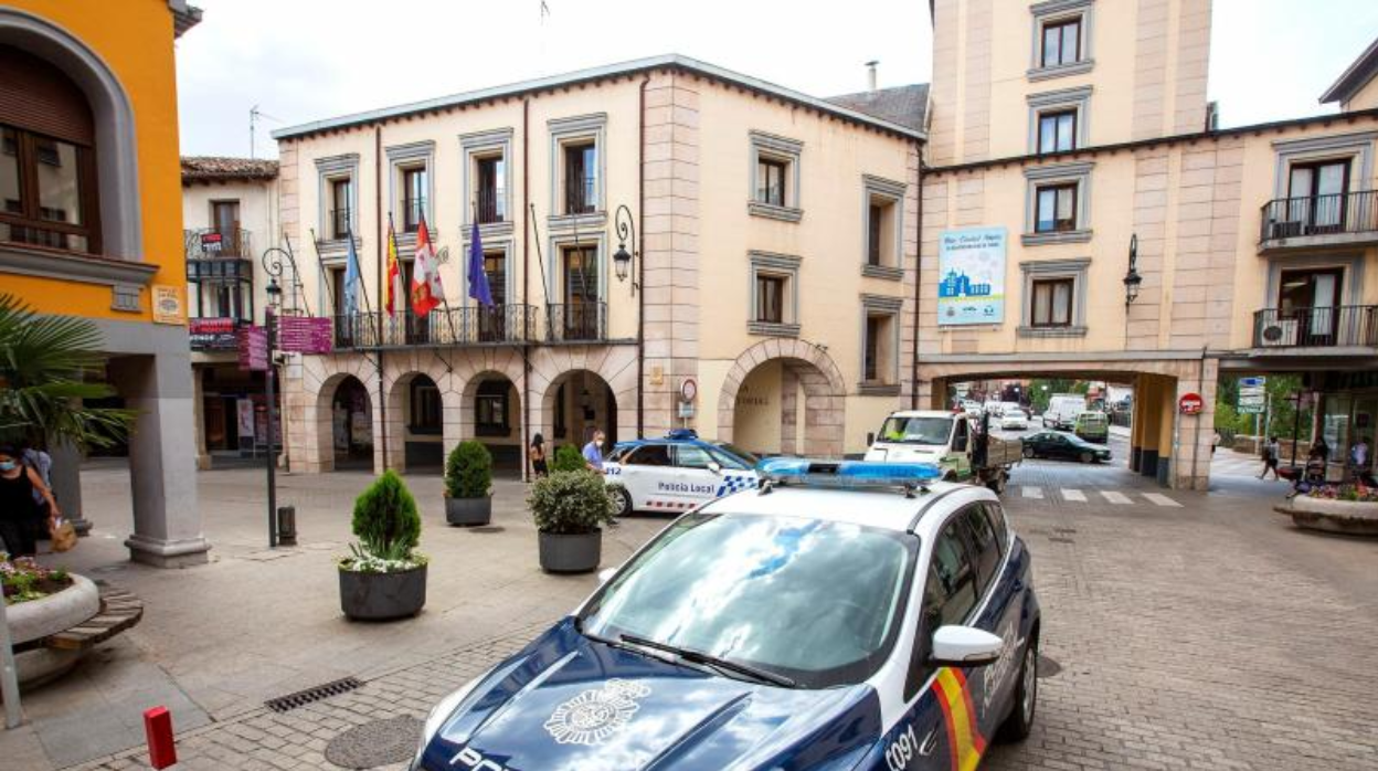 Un coche de Policía Nacional, en una foto de archivo