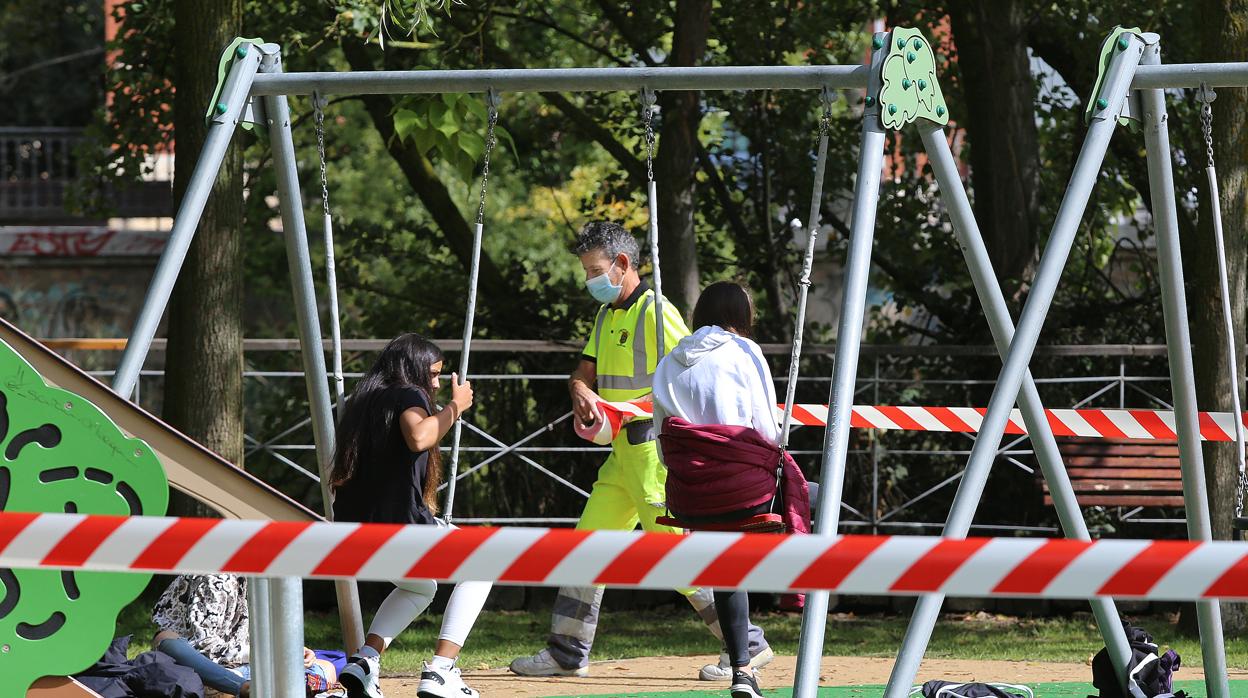 El Ayuntamiento de Palencia ya decidió el lunes cerrar los parques