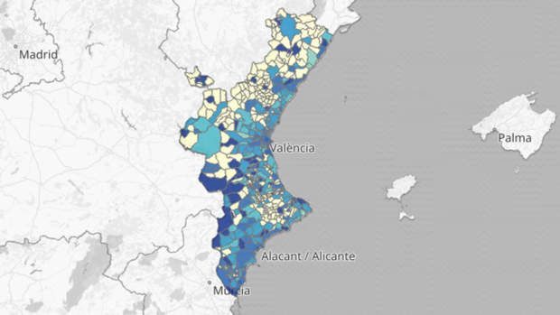 Listado actualizado: estos son los municipios valencianos con más nuevos casos de coronavirus