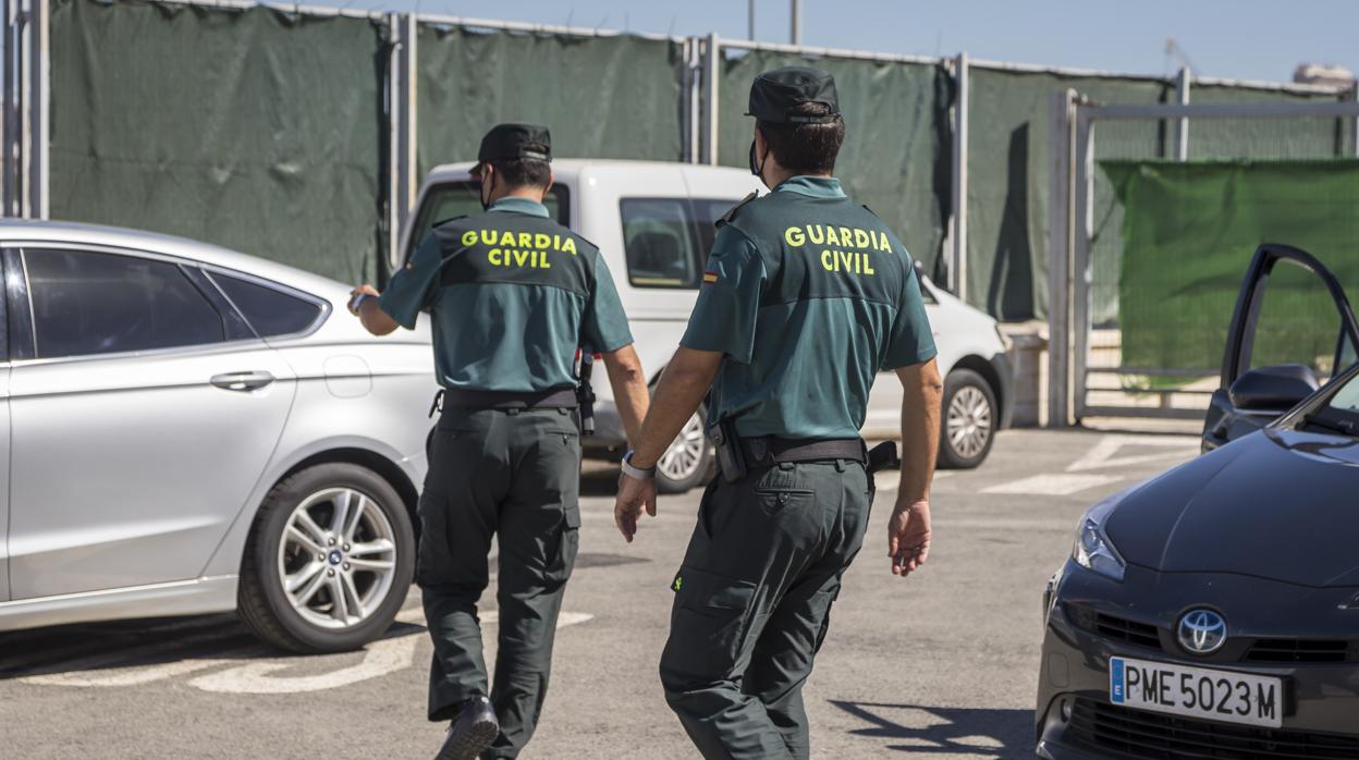 Imagen de archivo de la Guardia Civil en Alicante