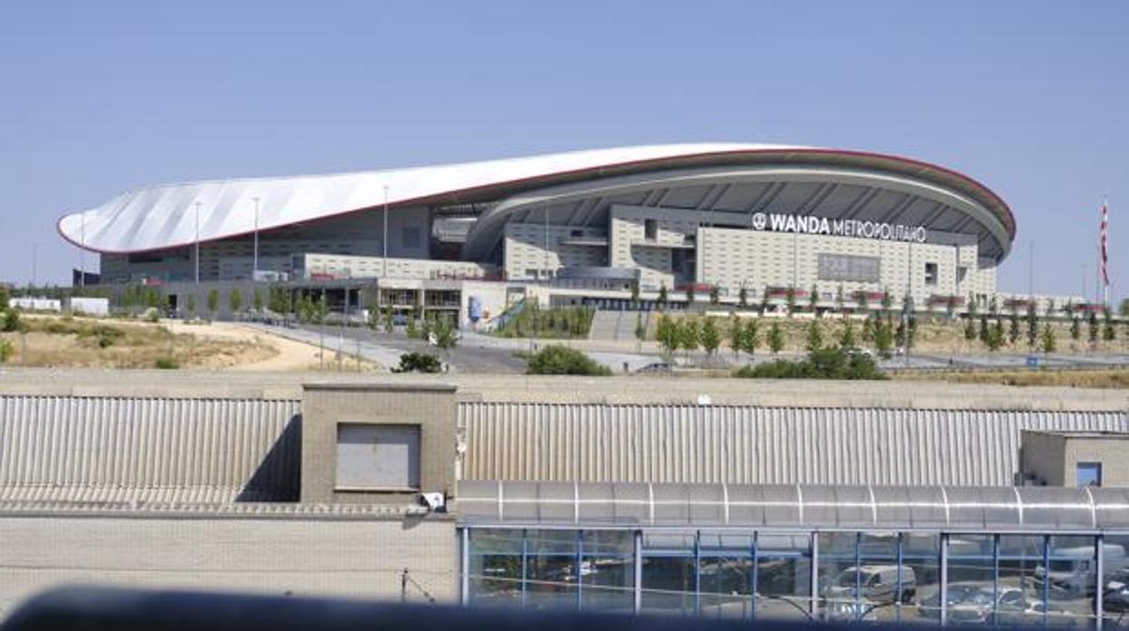 El estadio Wanda Metropolitano del Atlético de Madrid