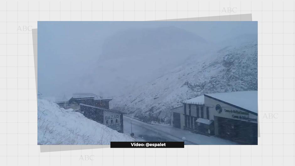 La tremenda nevada que deja la borrasca «Odette» a su paso por el Pirineo Aragonés