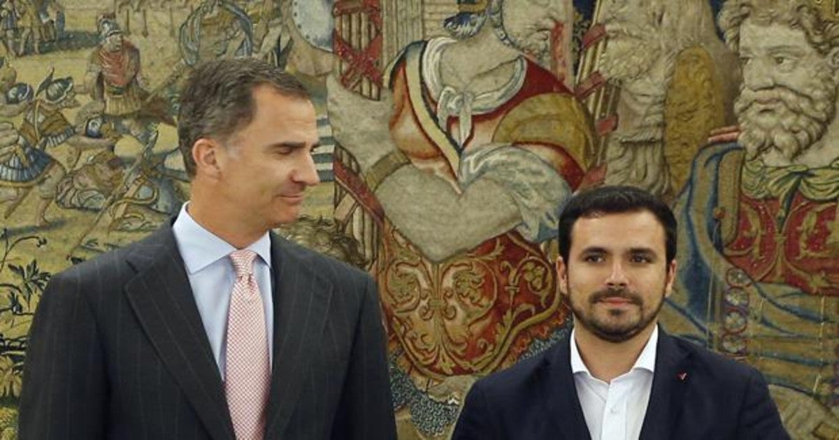 Vídeo: Alberto Garzón arremete contra el Rey