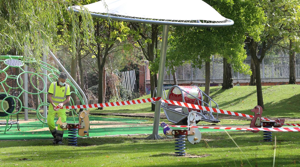 La ciudad decretó el cierre de los parques esta semana