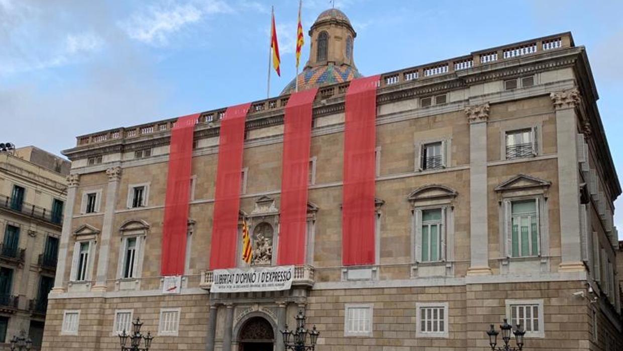 El Palau de la Generalitat, este jueves