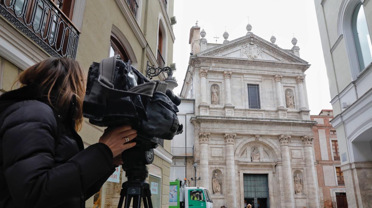 Iglesia de las Angustias de Valladolid, donde el encausado ejercía de capellán