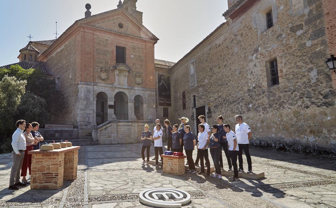 El convento del Carmen, en Pastrana, será escenario este martes del V «Masterchef Celebrity»