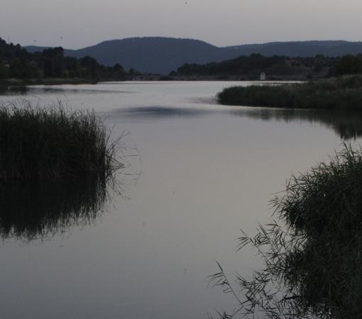 El Azud de Pareja, un paseo con lago a un kilómetro del pueblo