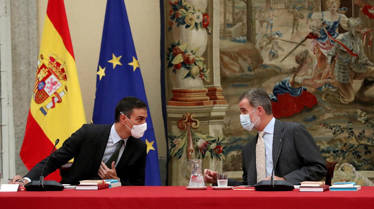El Rey y Sánchez, este martes en la reunión del Patronato del Instituto Cervantes
