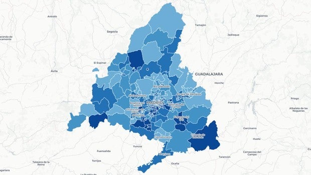 Confinamiento en Madrid | Así ha bajado el nivel de coronavirus en cada zona básica de salud