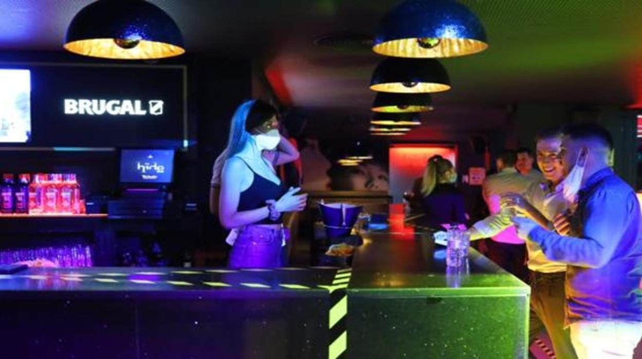 Una discoteca en Madrid, el pasado verano