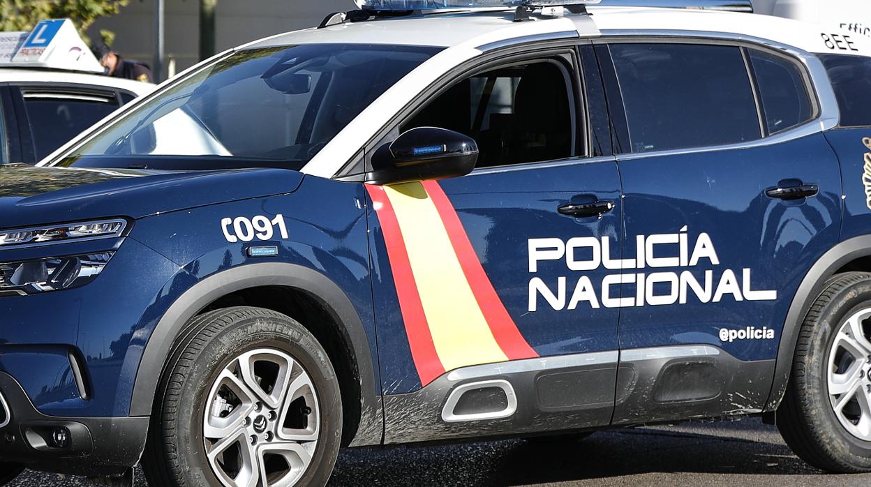 Un vehículo de la Policía Nacional, en una imagen de archivo