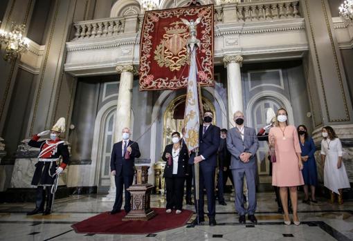 Imagen del acto celebrado en el Salón de Cristal del Ayuntamiento de Valencia