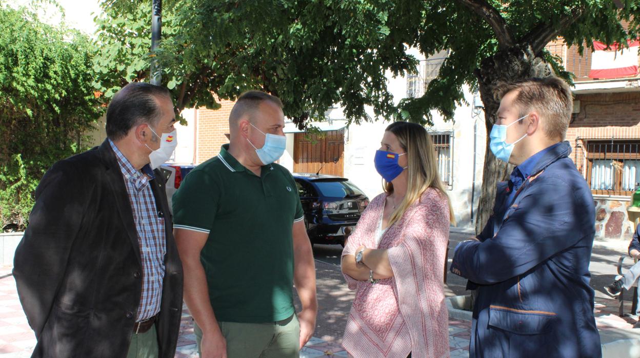 Carolina Aguado, en Cedillo del Condado