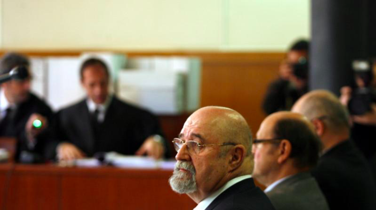 Ignasi Farreres, durante el juicio por el caso Trabajo, en 2008