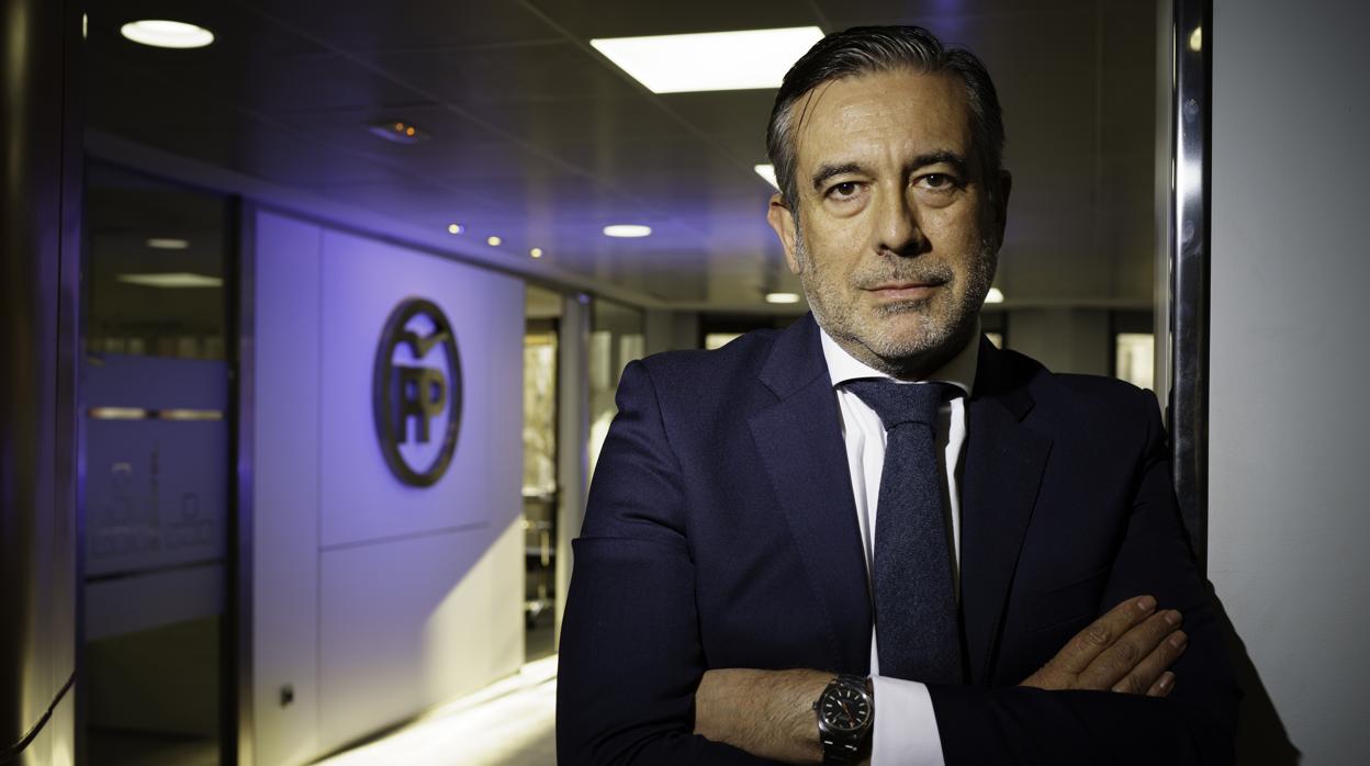 El secretario de Justicia del PP, Enrique López