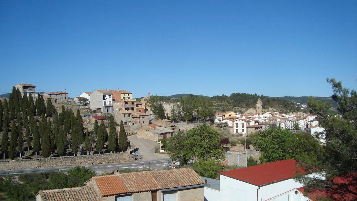 Imagen de la localidad castellonense de Zucaina