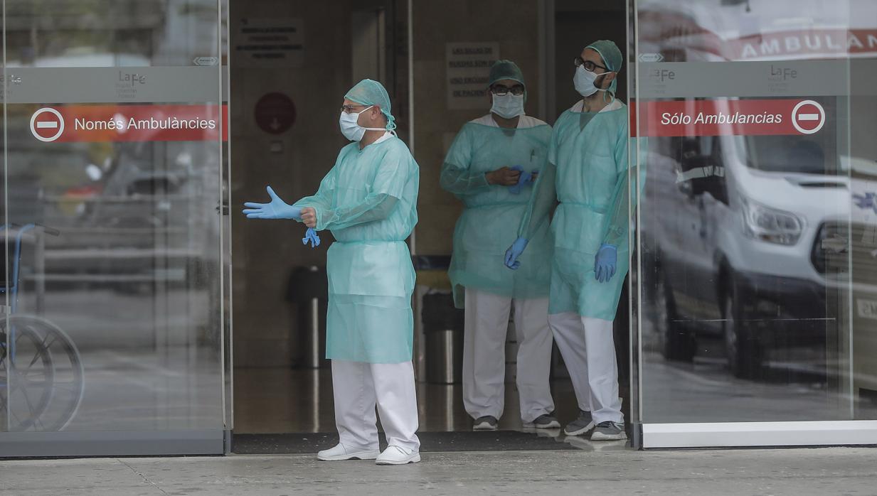 Imagen tomada en un hospital de la provincia de Valencia