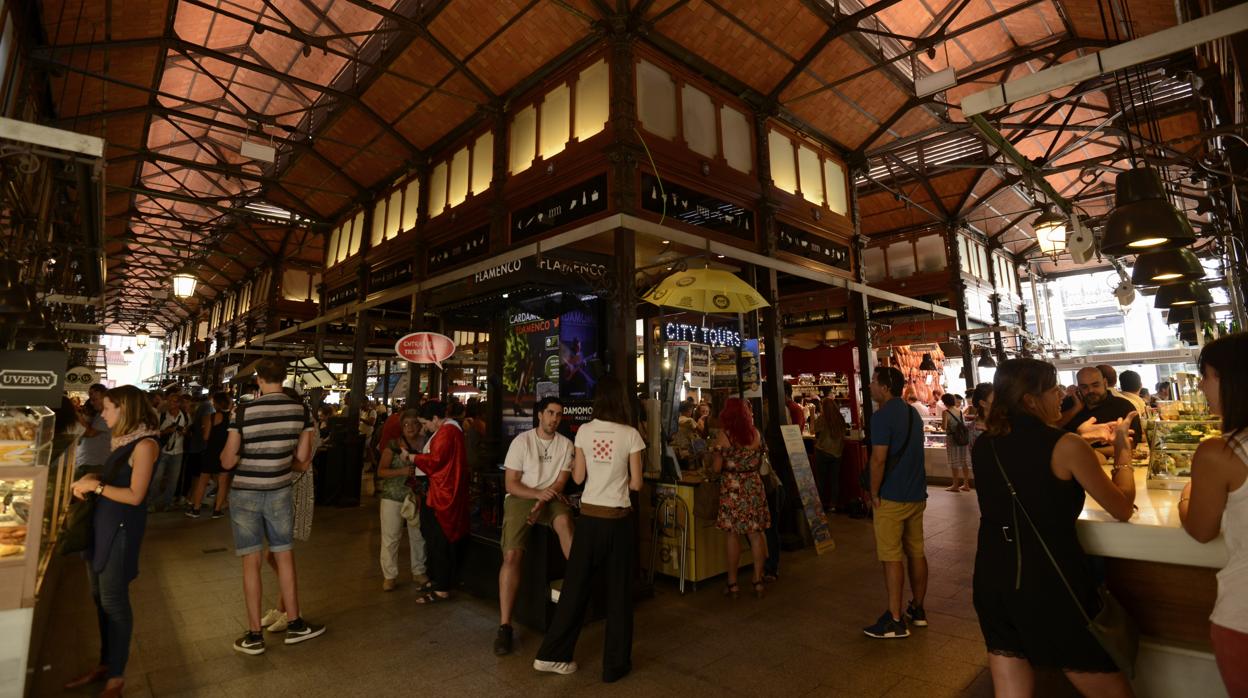 Interior del mercado de San Miguel, en una imagen de archivo