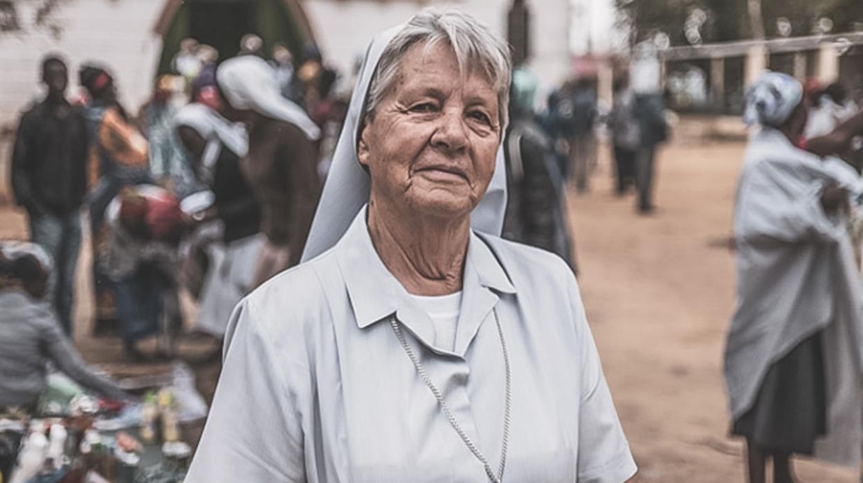 La misionera zamorana Juana María Domínguez, imagen de la campaña del Domund