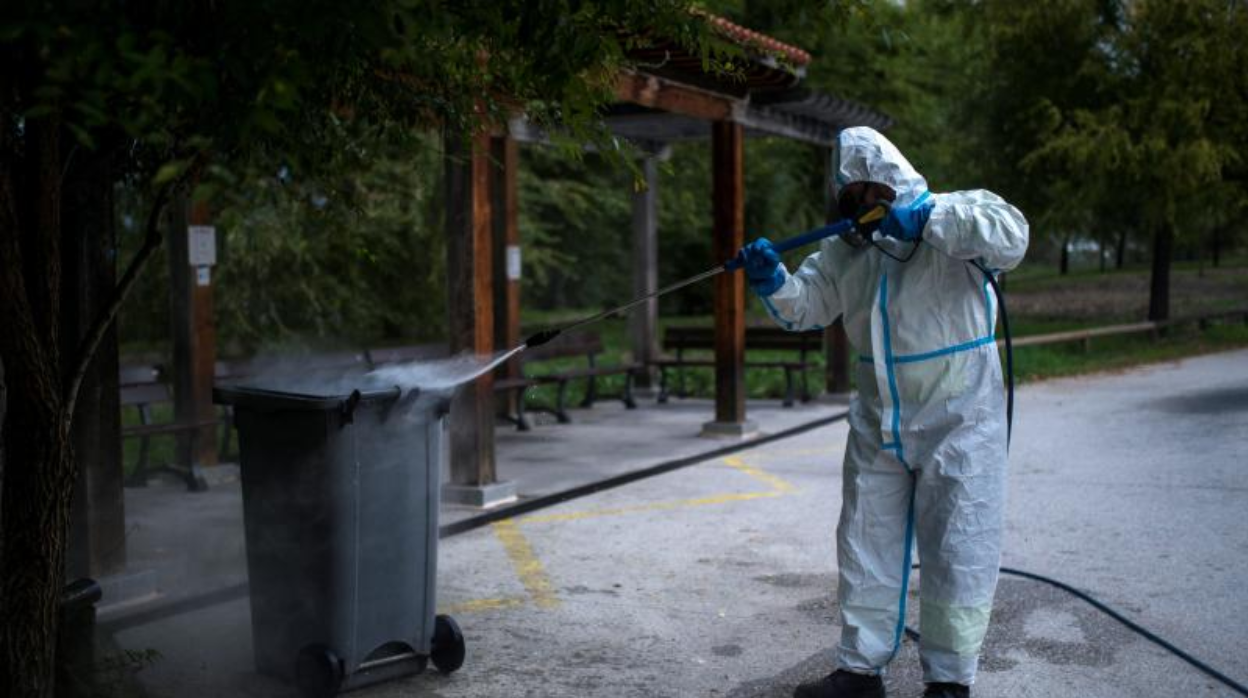 Desinfección en Orense