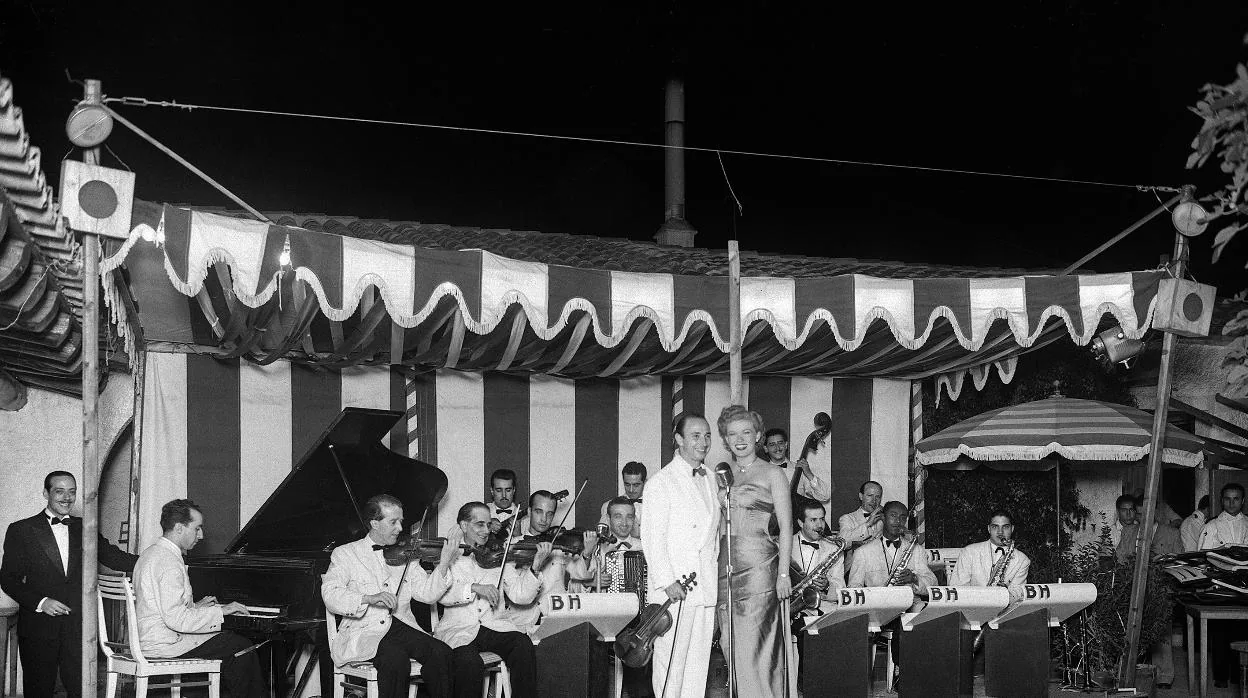 Bernard Hilda y Jenny Morgan en Copacabana (1947)