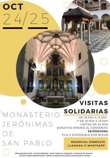 El convento de San Pablo de Toledo organiza este fin de semana visitas solidarias para ayudar a las monjas