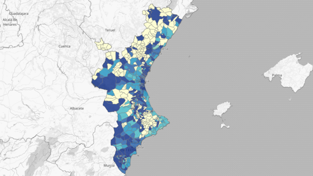 Toque de queda en Valencia: mapa y listado de los últimos rebrotes de coronavirus por municipios y origen